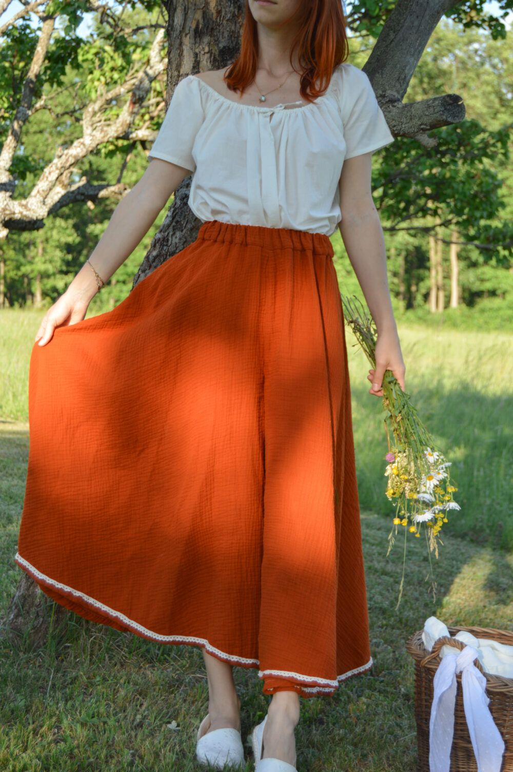 Skirt Pants Culottes - Image 2