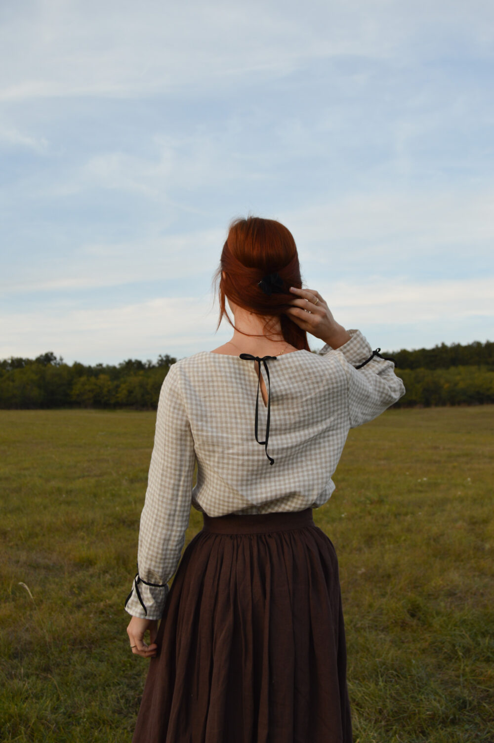 Amber Blouse with Square Neckline - Image 3