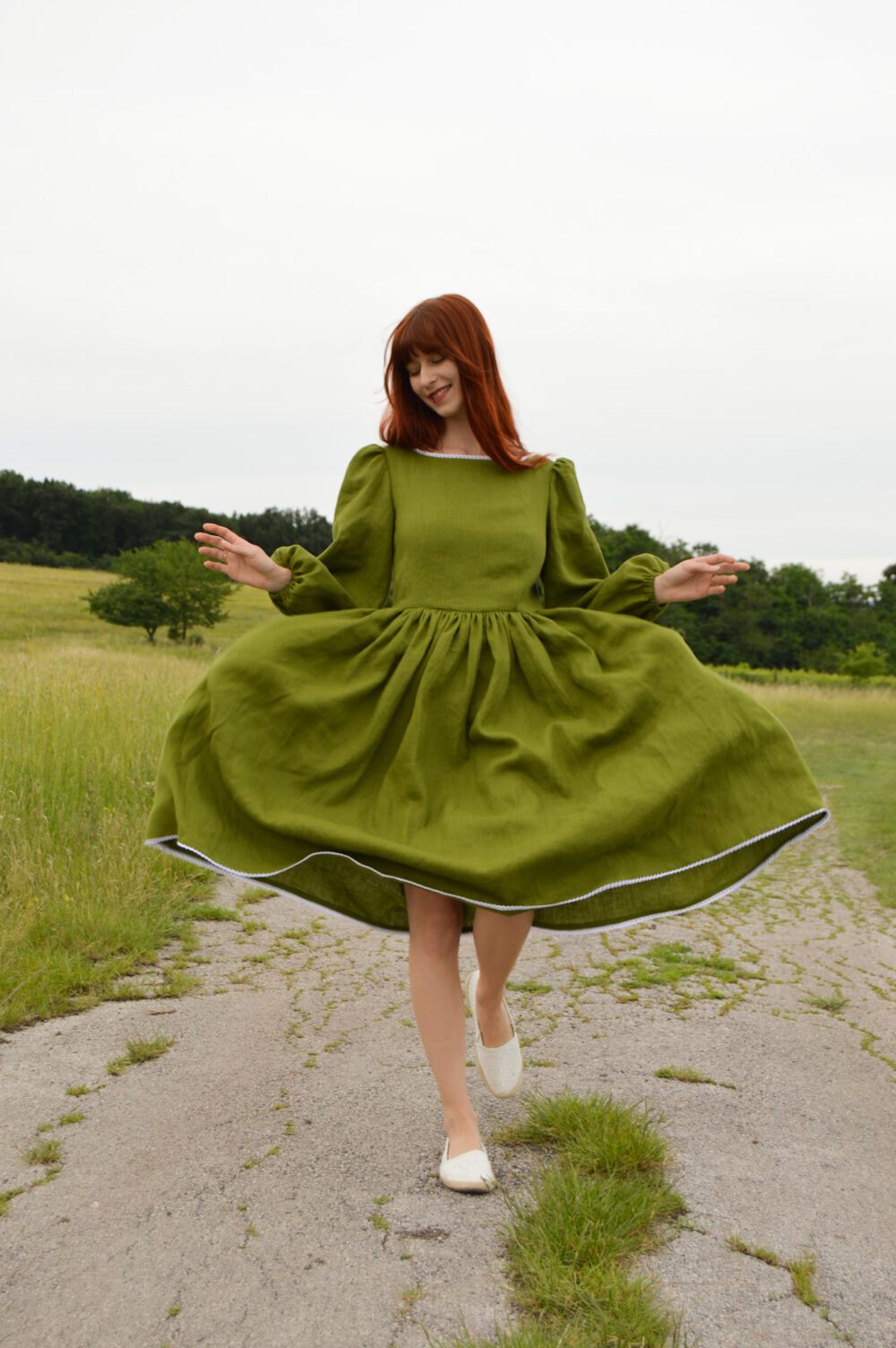 Emma Dress with Long Sleeves - Image 3