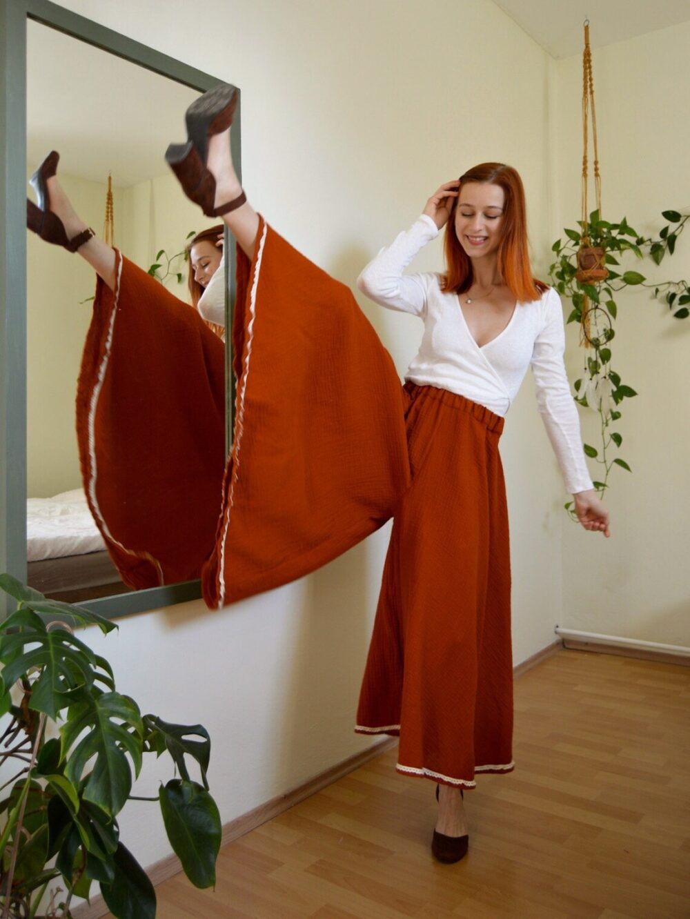 Skirt Pants Culottes - Image 4