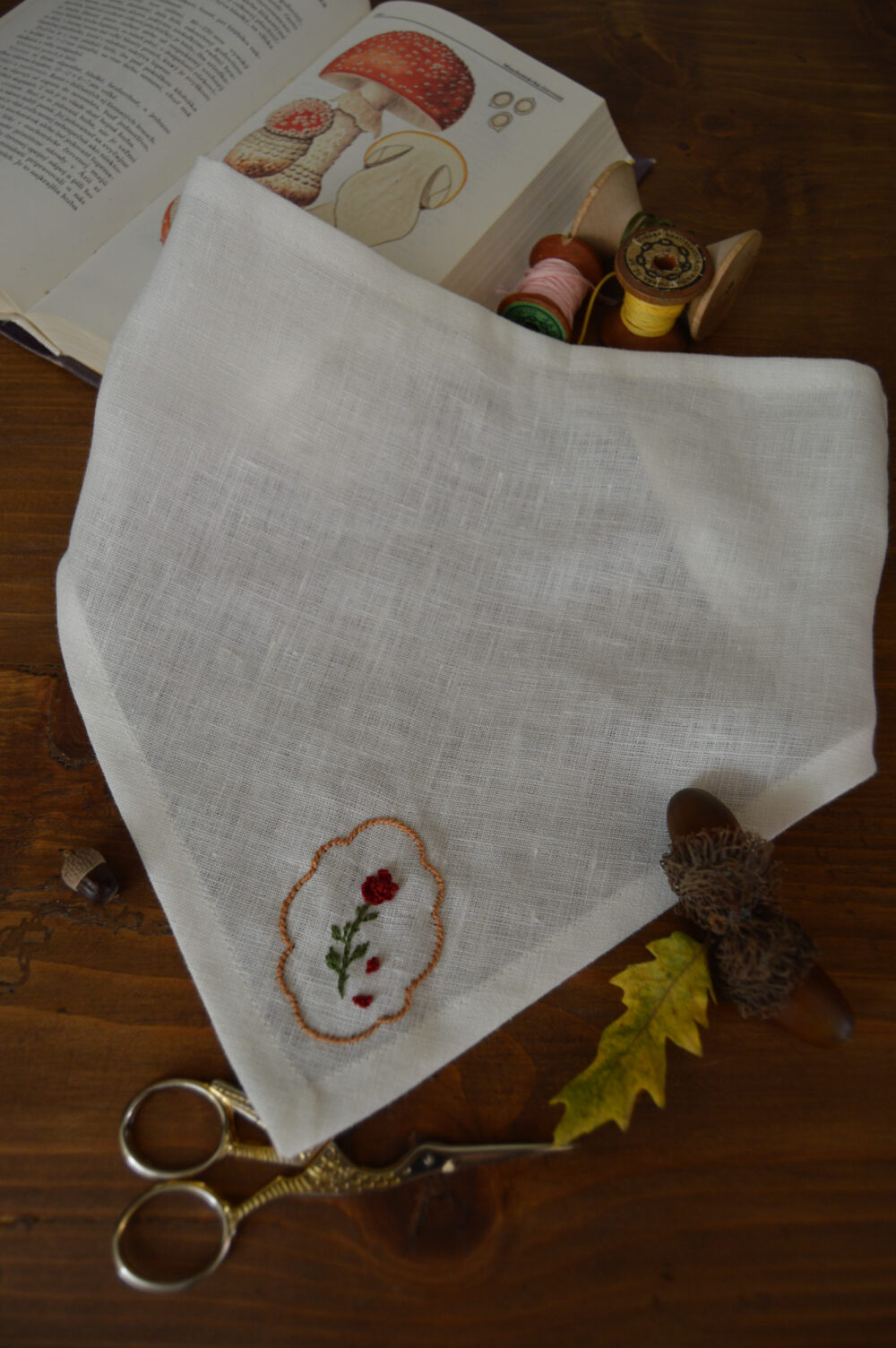 Hand Embroidered Headscarves - Image 4